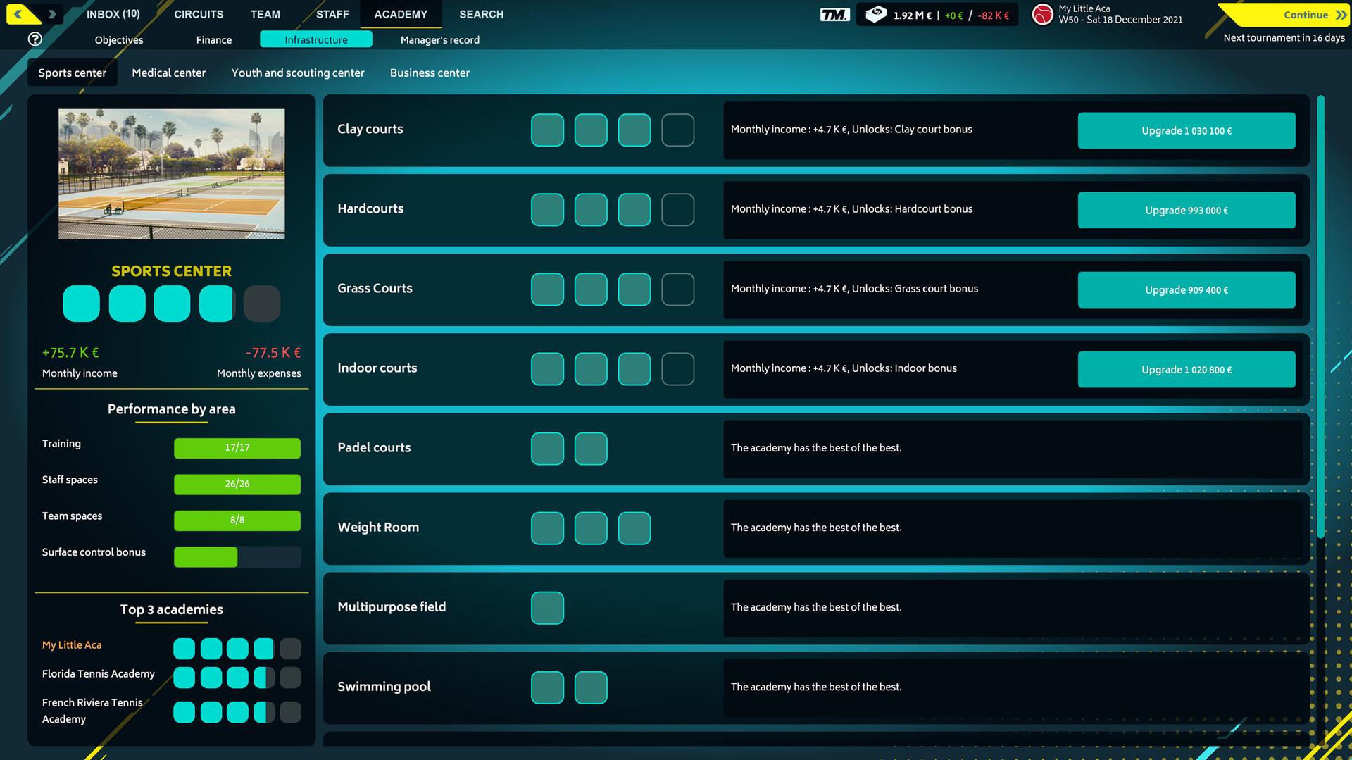Tennis Manager 2022 screenshot 8