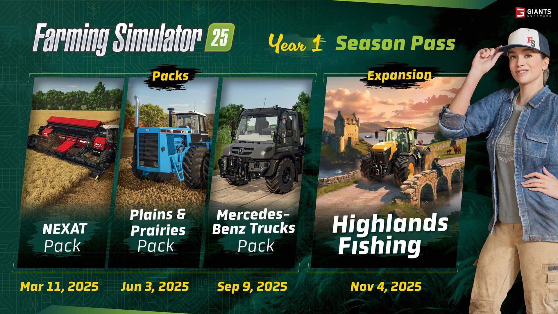 Farming Simulator 25: Year 1 Season Pass image