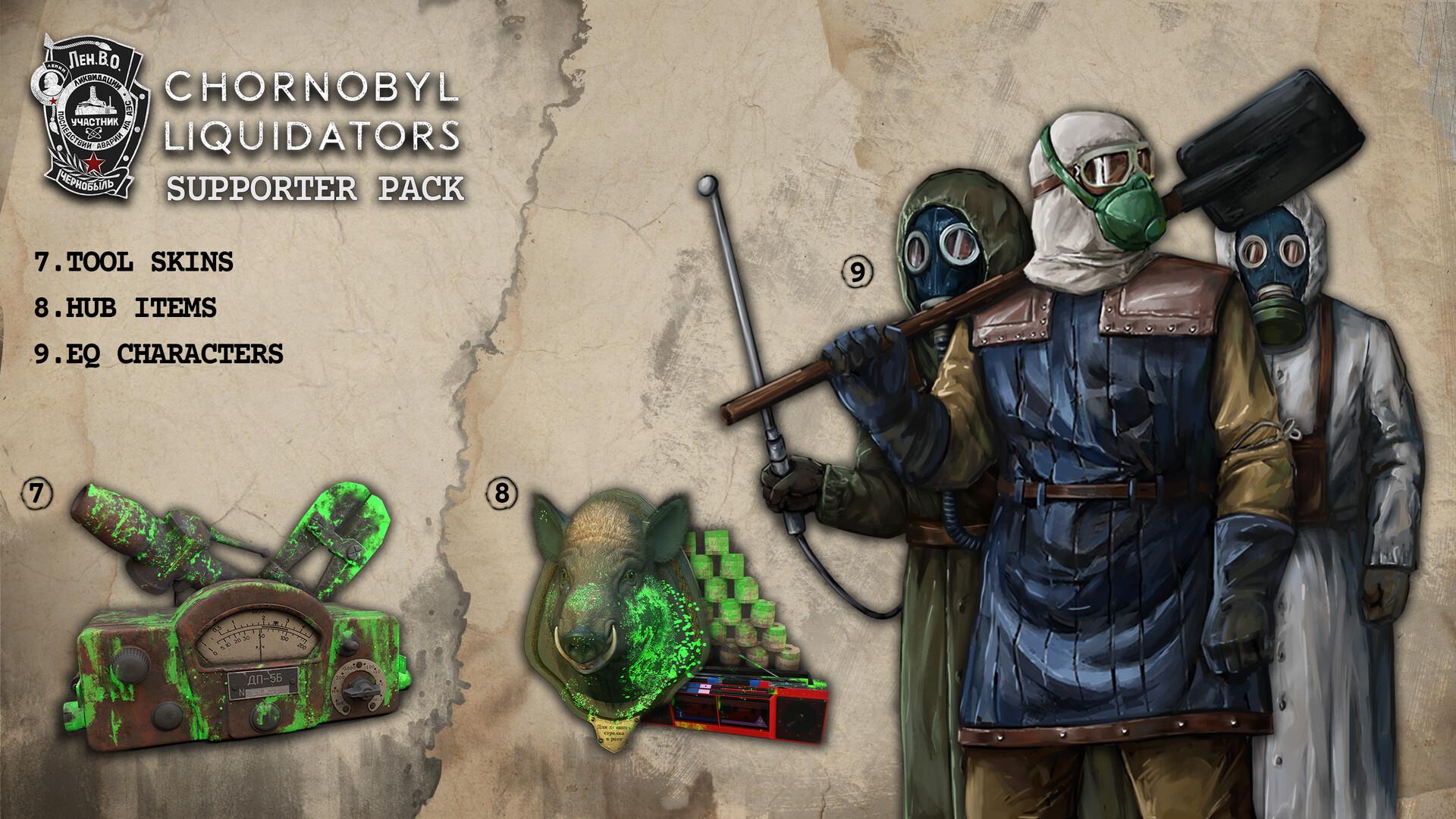 Chornobyl Liquidators - Supporter Pack screenshot 1