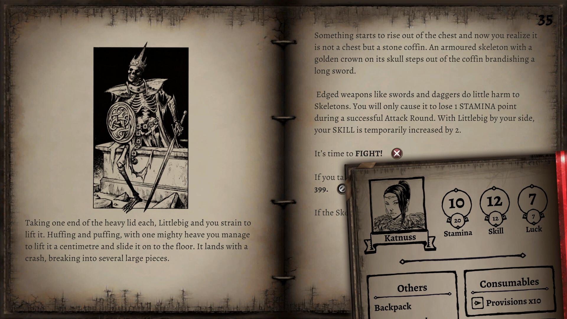 Eye of the Dragon (Fighting Fantasy Classics) screenshot 4