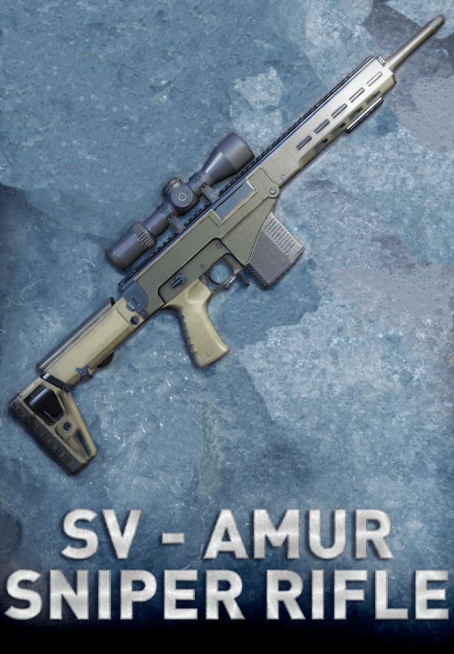 Sniper Ghost Warrior Contracts - SV - AMUR - sniper rifle
