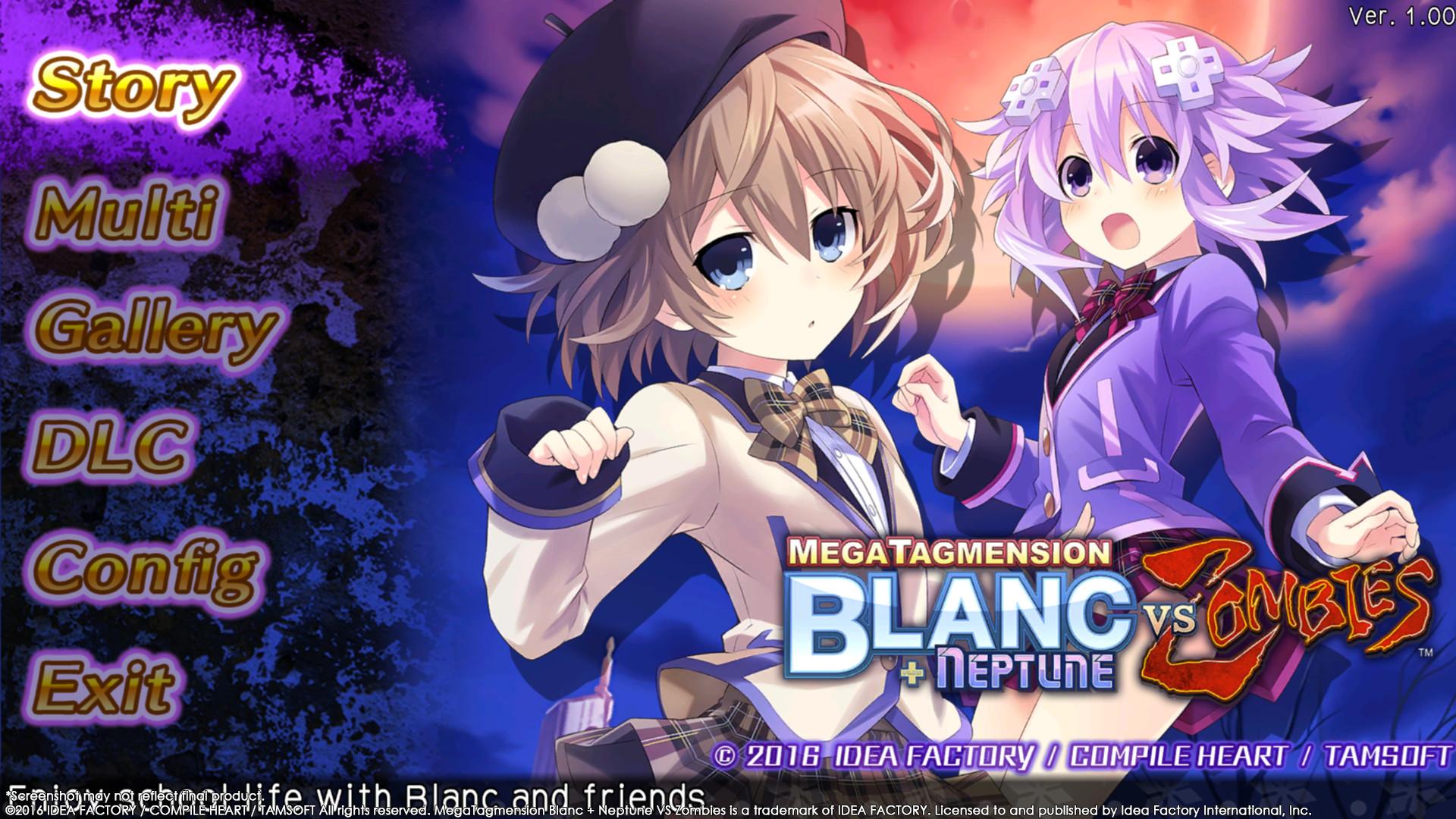 MegaTagmension Blanc + Neptune VS Zombies (Neptunia) screenshot 1