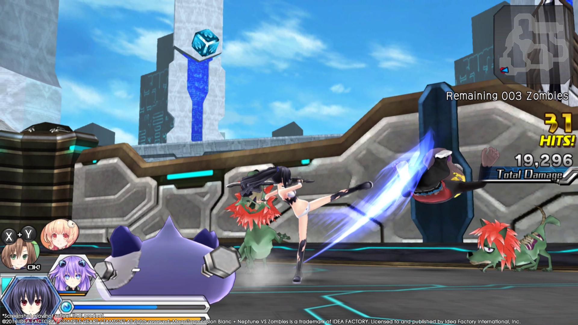 MegaTagmension Blanc + Neptune VS Zombies (Neptunia) screenshot 10