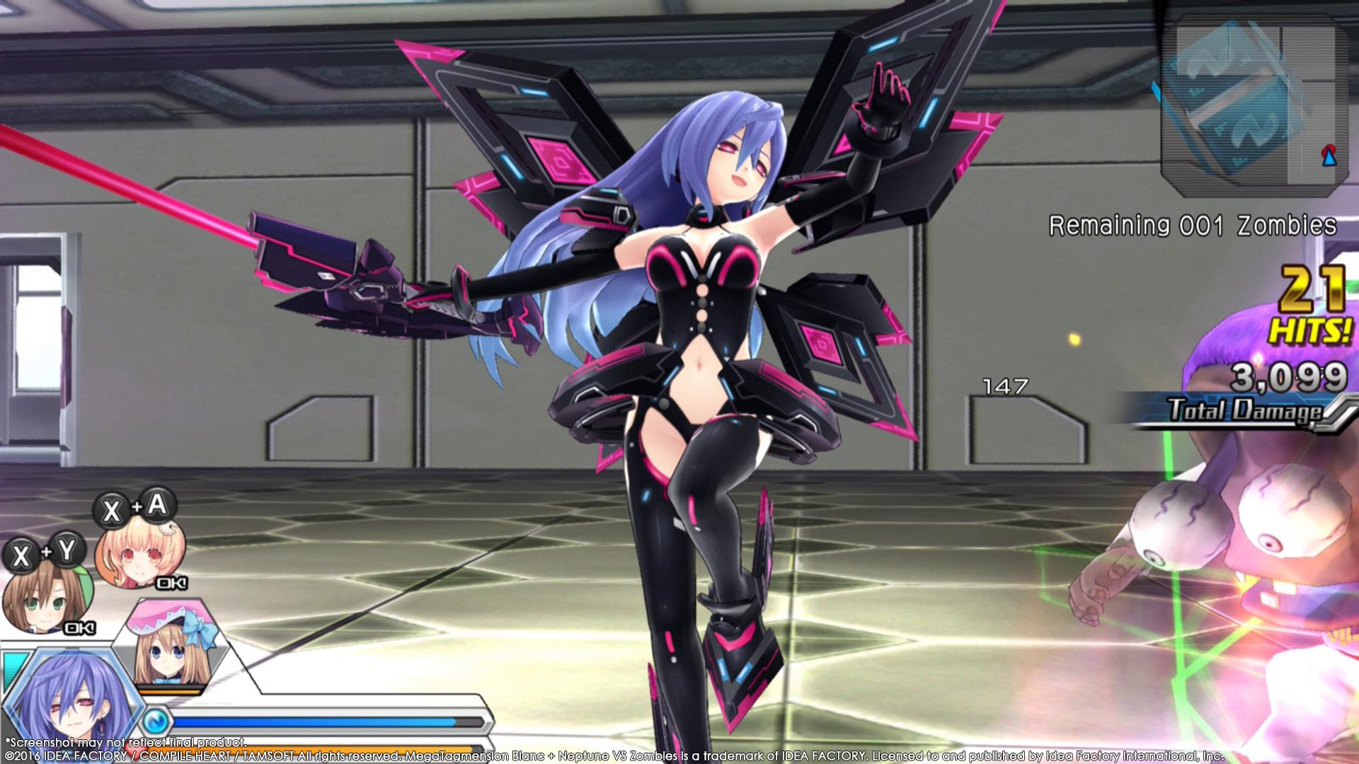 MegaTagmension Blanc + Neptune VS Zombies (Neptunia) screenshot 11
