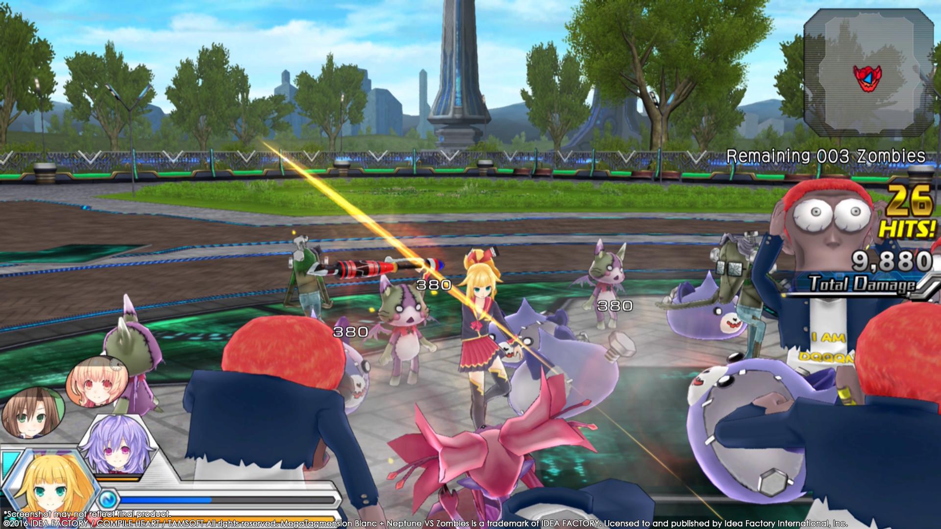 MegaTagmension Blanc + Neptune VS Zombies (Neptunia) screenshot 15