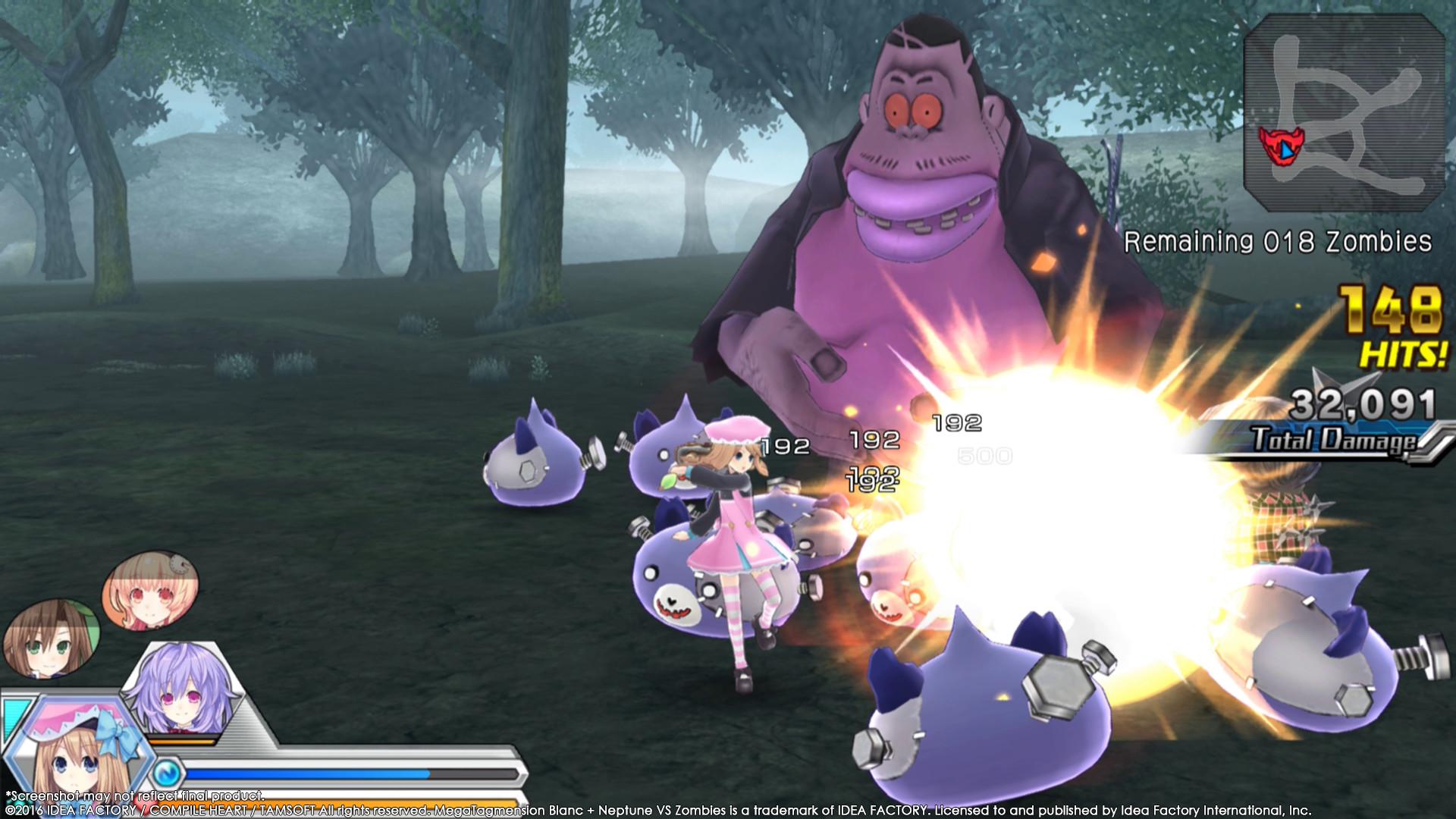 MegaTagmension Blanc + Neptune VS Zombies (Neptunia) screenshot 18
