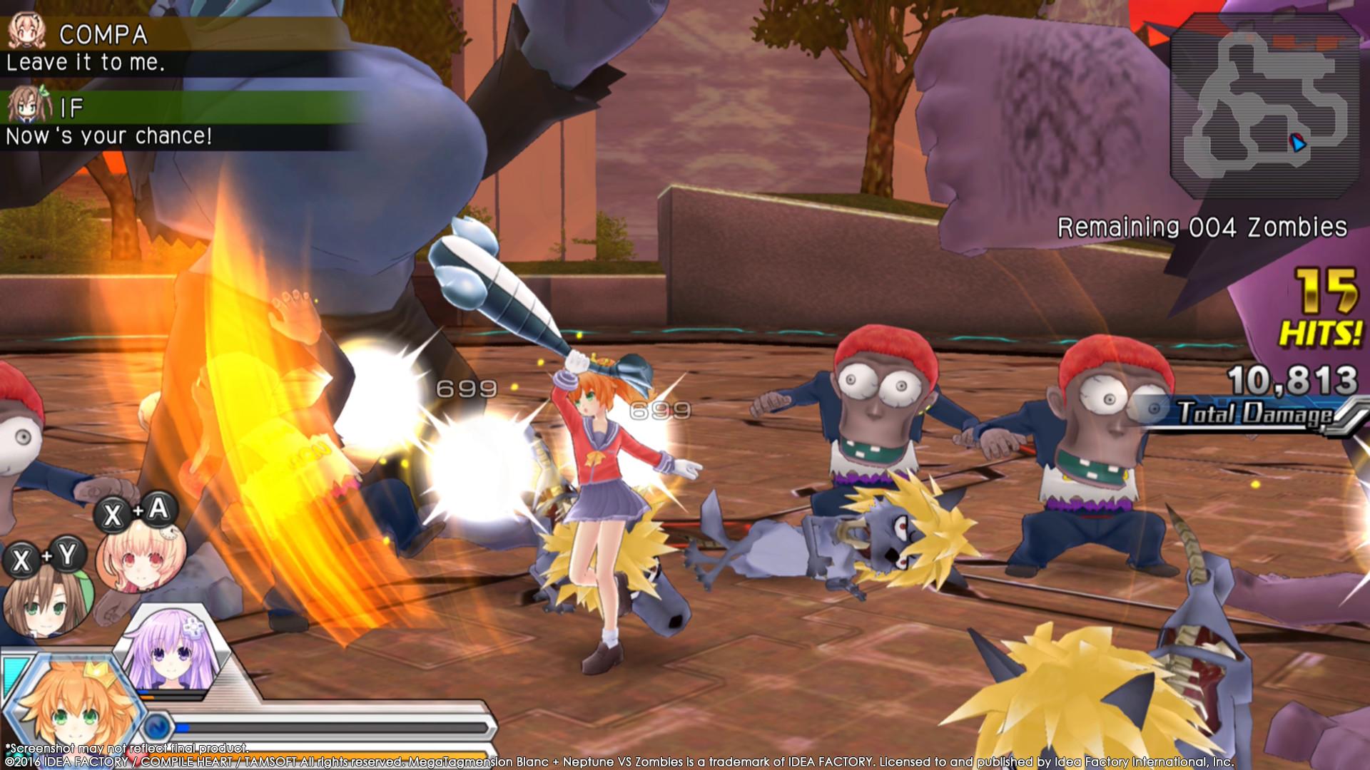 MegaTagmension Blanc + Neptune VS Zombies (Neptunia) screenshot 6