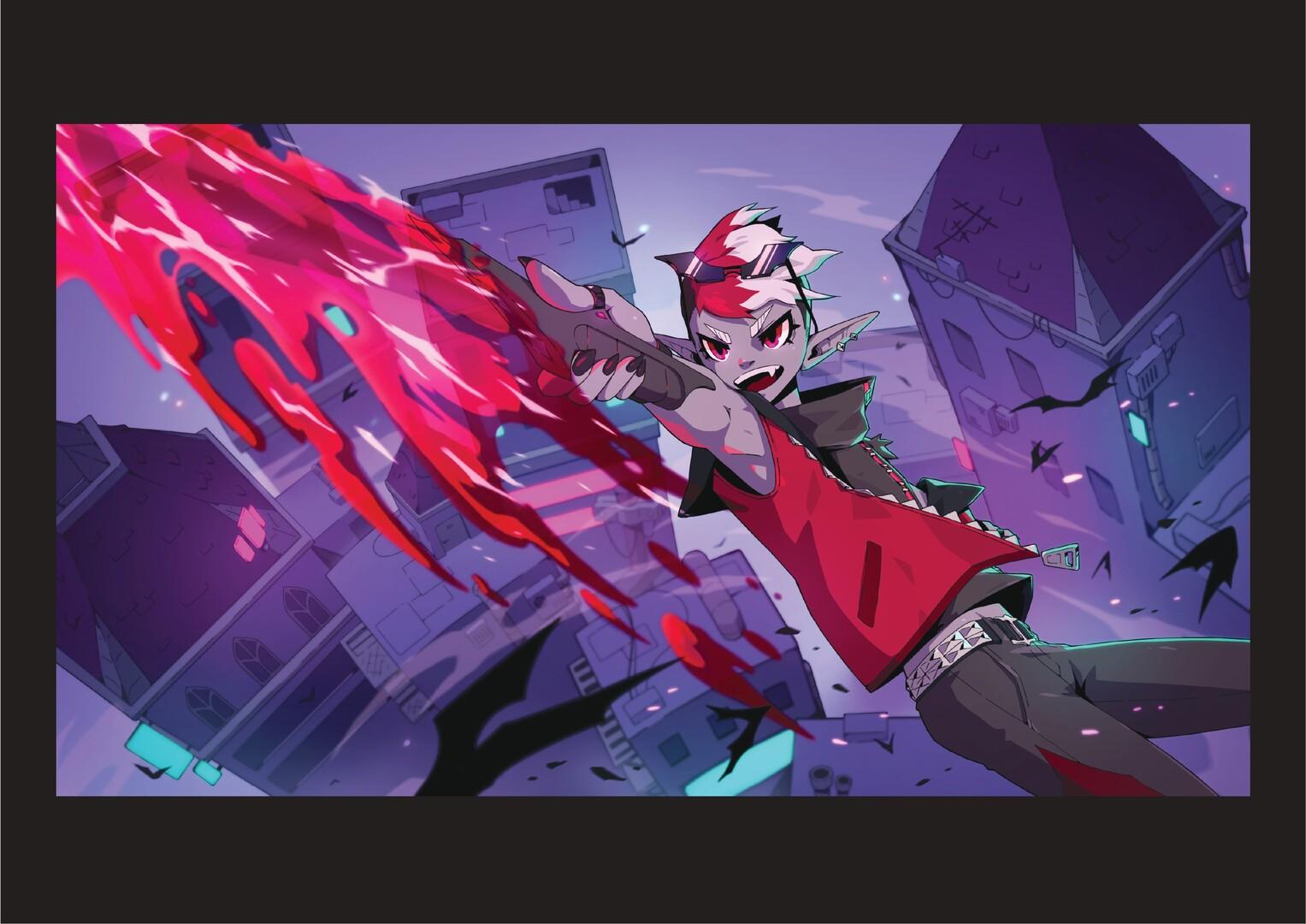 Blade Prince Academy - Digital Artbook screenshot 1