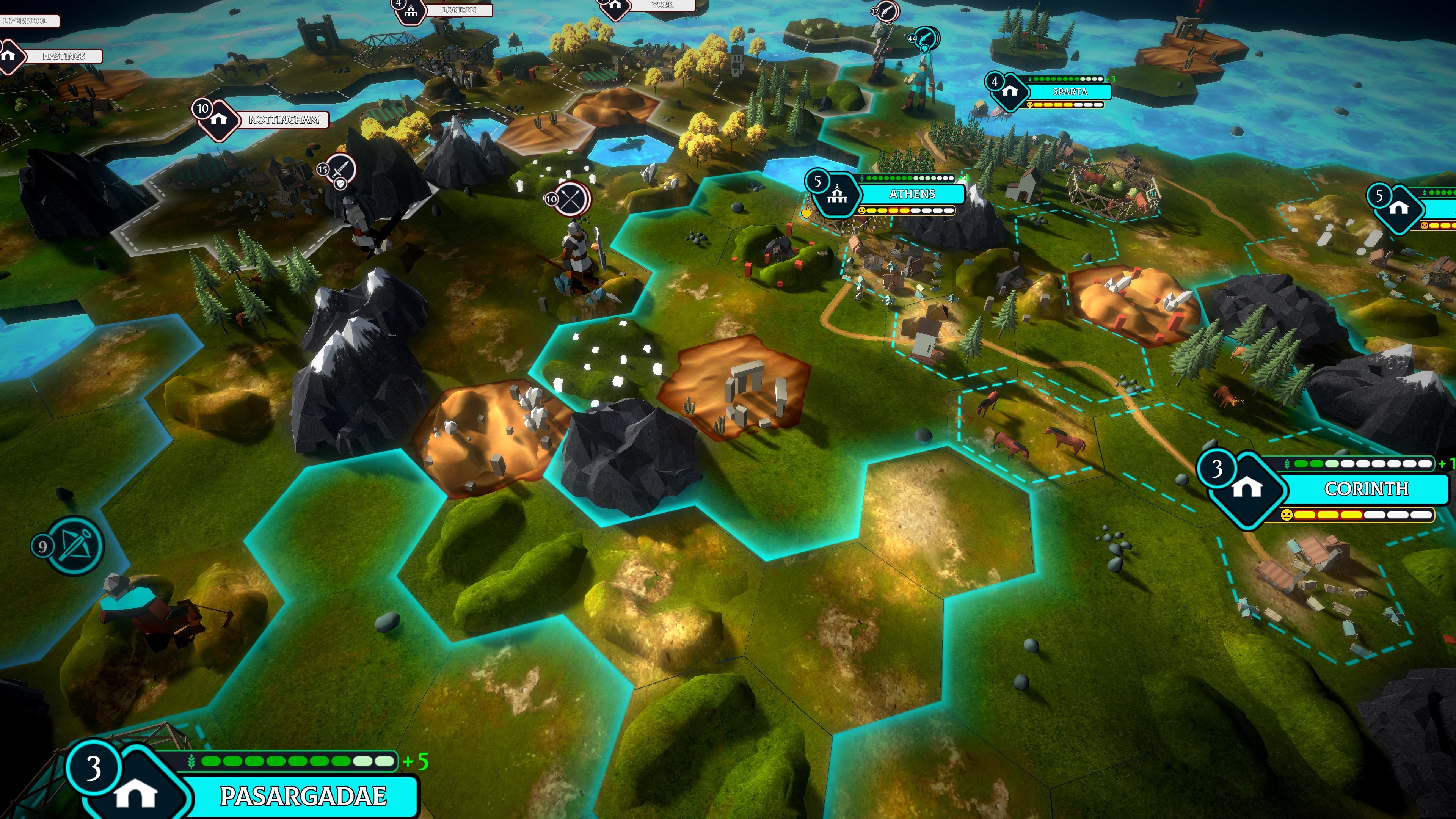 Hexarchy screenshot 1