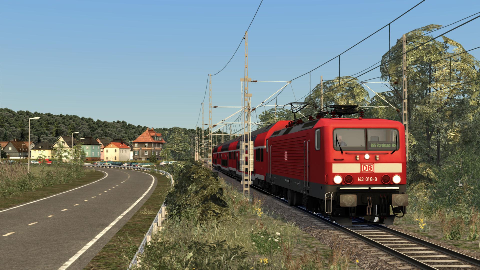 Train Simulator: Inselbahn: Stralsund - Sassnitz Route Add-On screenshot 5